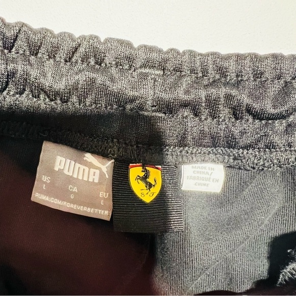 Puma Ferrari Men's Black Track Pants - Picture 5 of 8
